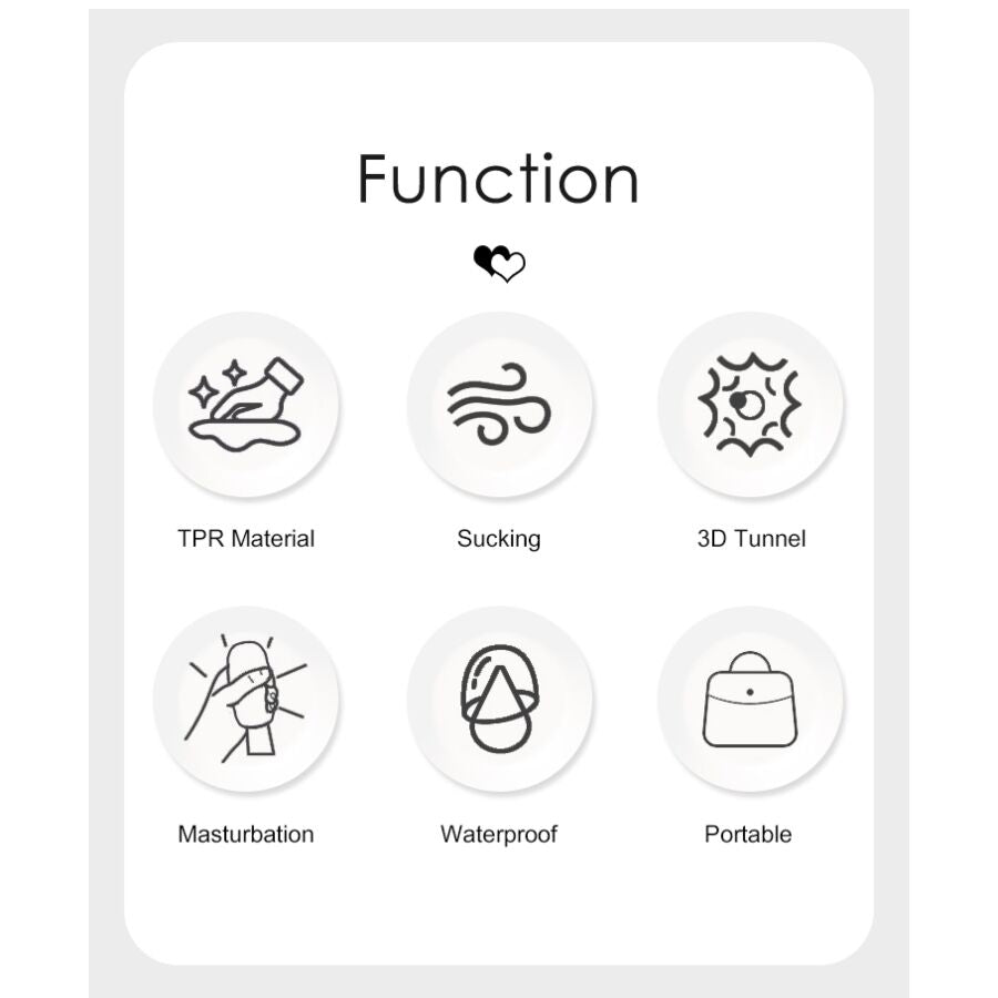 PRETTY LOVE - COLE MASTURBATEUR À DOUBLE ENTRÉE