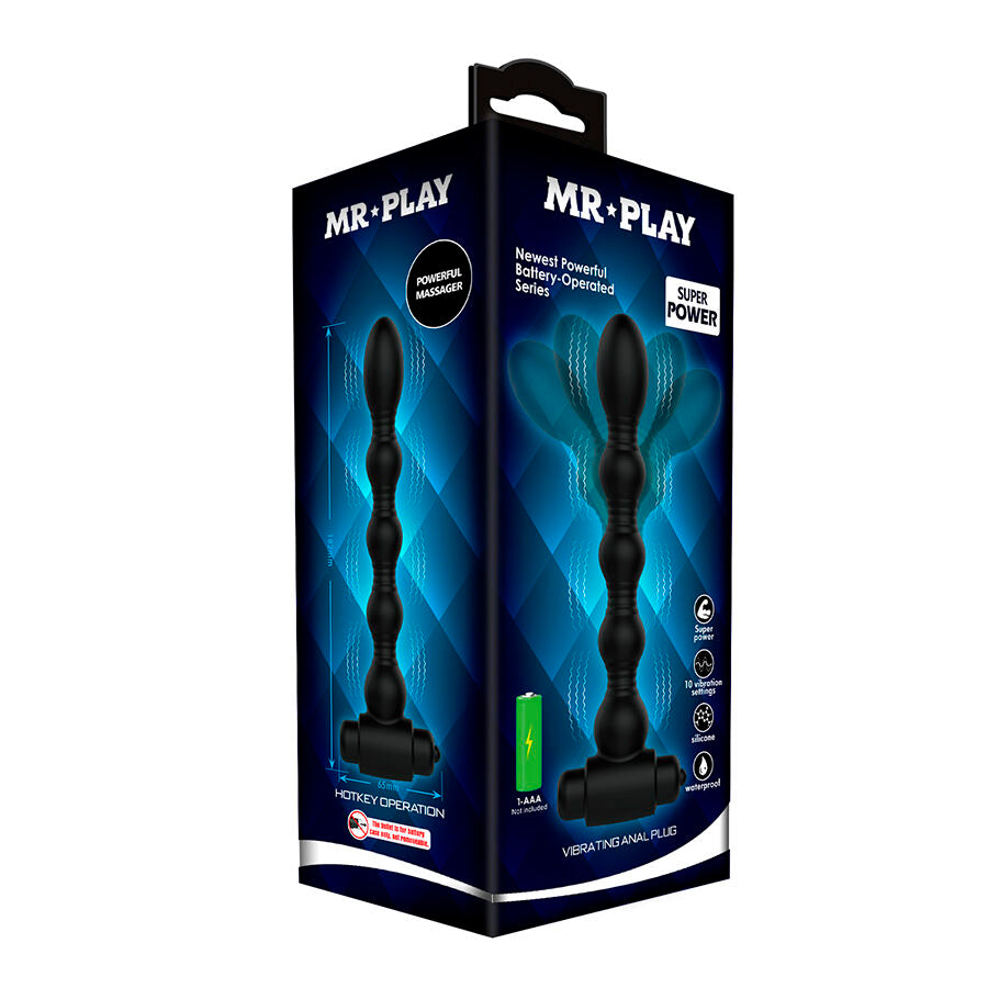 MR PLAY - MASSEUR DE PLUG ANAL VIBRANT