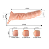 PRETTY LOVE - GAINE PÉNIENNE TEXTURÉE AVEC EXTENSEURS