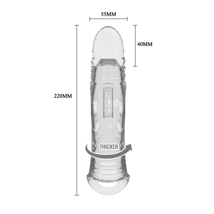 PRETTY LOVE - COUVERTURE TRANSPARENTE POUR PÉNIS
