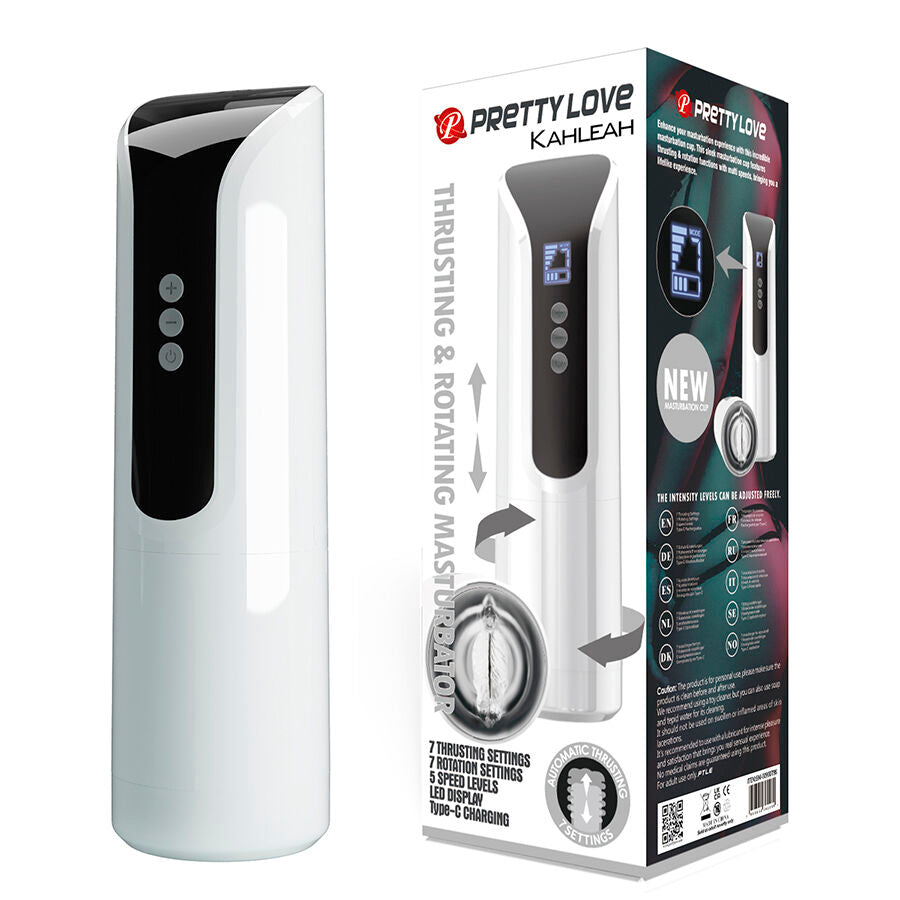 PRETTY LOVE - MASTURBATEUR KAHLEAH AVEC POUSSE ET ROTATION