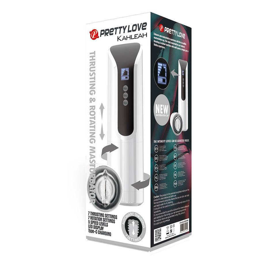PRETTY LOVE - MASTURBATEUR KAHLEAH AVEC POUSSE ET ROTATION