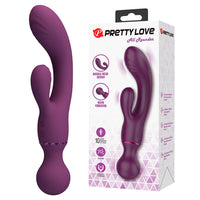 PRETTY LOVE - VIBRATEUR POINT G VIOLET POLYVALENT