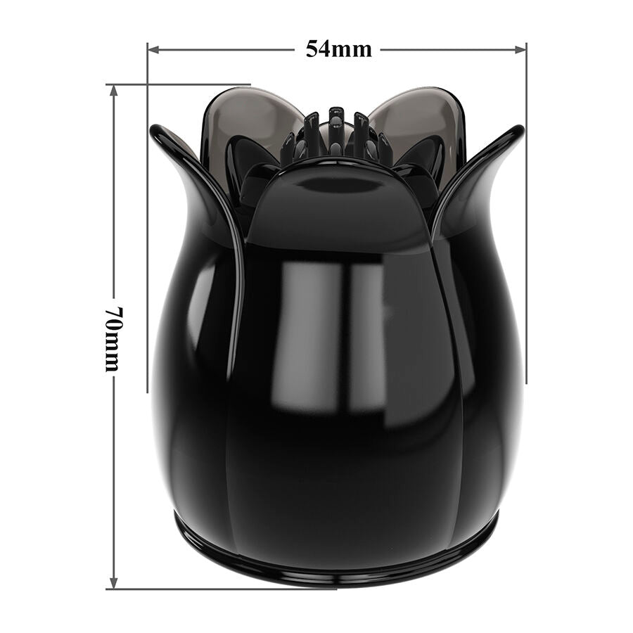 PRETTY LOVE - SECRET GARDEN TÊTE DE MASSAGE NOIRE