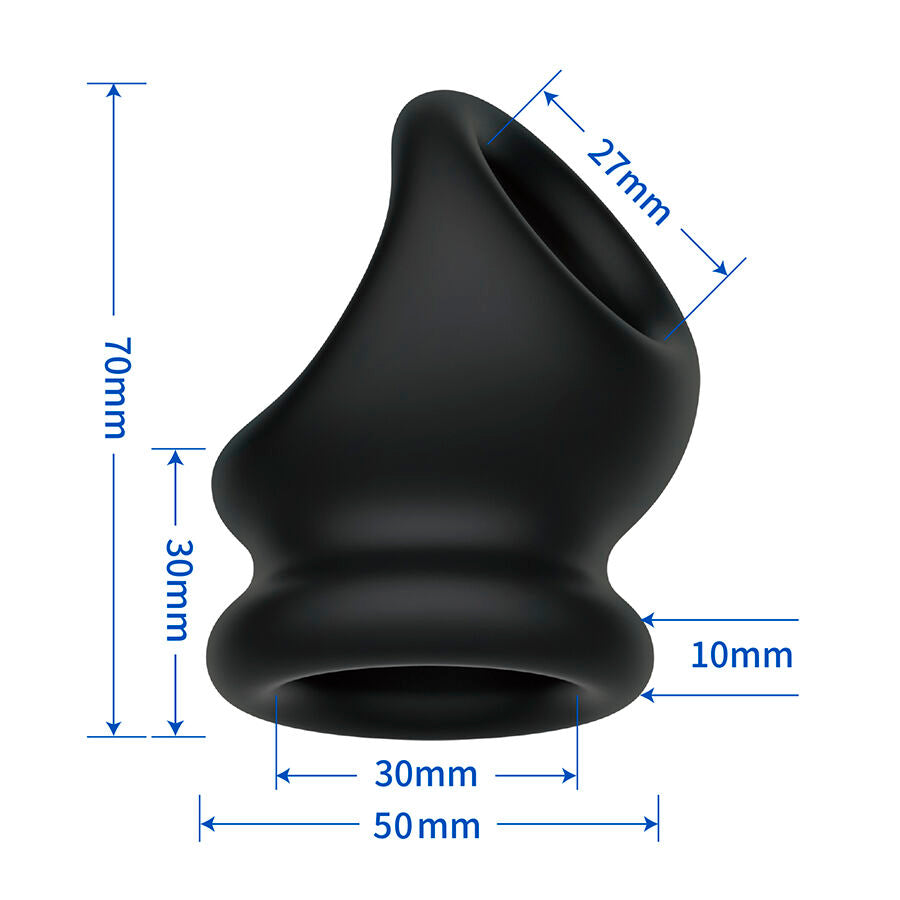 CRAZY BULL - OBERON ANNEAU DE SOUTIEN PÉNIS ET TESTICULES