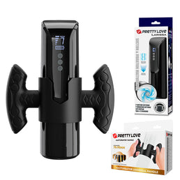 PRETTY LOVE - LARISSA  MASTURBATEUR À SUCCION AVEC VIBRATION + SUPPORT