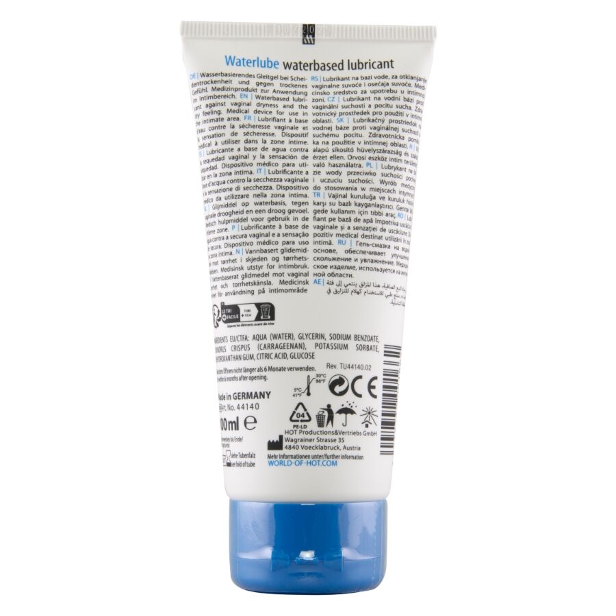 HOT - LUBRIFIANT À BASE D'EAU WATER LUBE SOURCE 100 ML