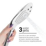 WOMANIZER - POMMEAU DE DOUCHE STIMULANT CLITORIAL WAVE CHROME