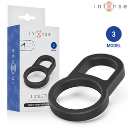 INTENSE - CONLETH ANNEAU PÉNIS DOUBLE RÉGLABLE MODÈLE 3