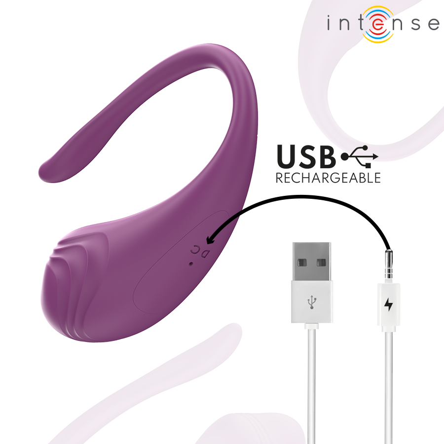 INTENSE - OLIVIA ŒUF VIBRANT PURPLE AVEC TÉLÉCOMMANDE