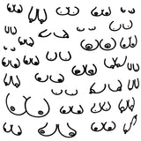 DIABLO PICANTE - SOUS-VERRES CARRÉS SEINS 10 UNIDADES