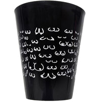 DIABLO PICANTE - TASSE NOIRE 500 ML AVEC SEINS BLANCS