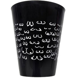 DIABLO PICANTE - TASSE NOIRE 500 ML AVEC SEINS BLANCS