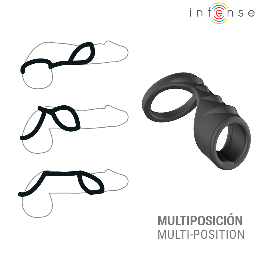 INTENSE - RORY ANNEAU PÉNIS RÉGLABLE MODÈLE 5