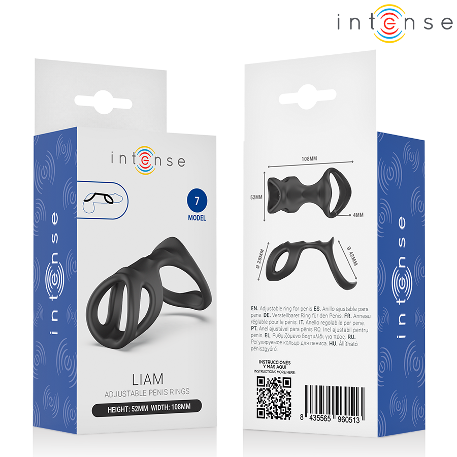 INTENSE - LIAM ANNEAU PÉNIS MODÈLE 7