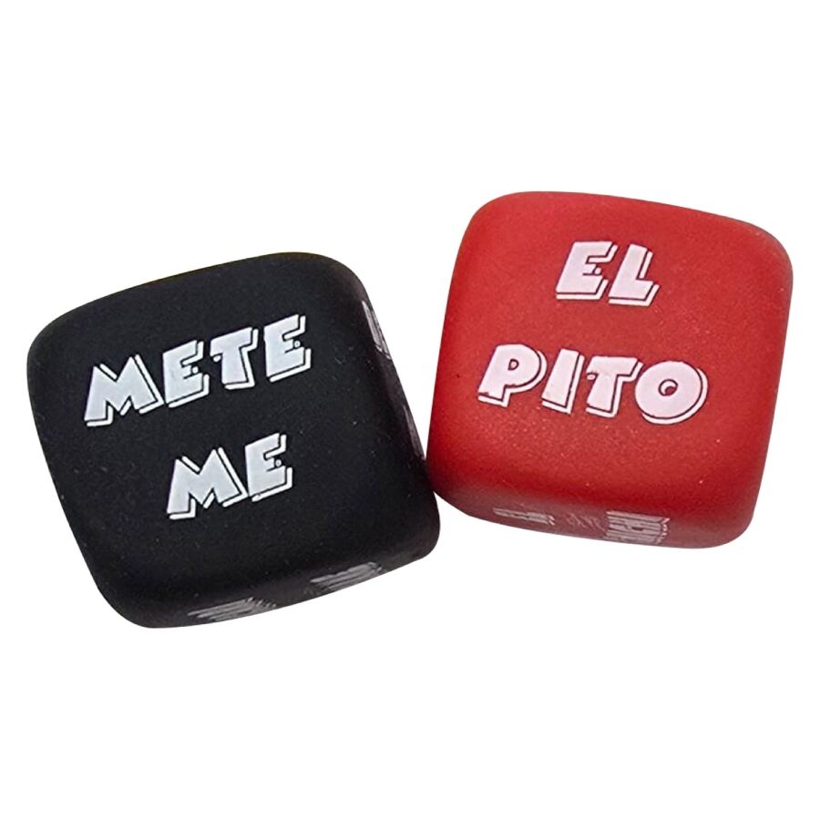 DIABLO PICANTE - 2 DÉS DACTION ET PARTIE DU CORPS