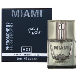 HOT - PARFUM AUX PHÉROMONES MIAMI SPICY MAN 30 ML