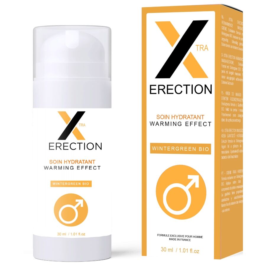 RUF - X ERECTION CRÈME ÉRECTILE À EFFET CHAUFFANT 40 ML
