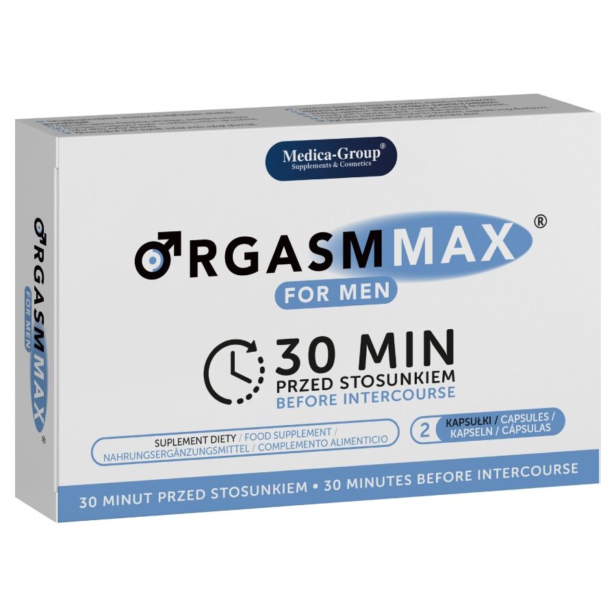 MEDICA GROUP - ORGASM MAX POUR HOMMES 2 CAPSULES