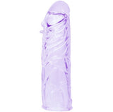 BAILE - HOUSSE LILAS POUR LE PÉNIS EN SILICONE ADAPTABLE 13 CM