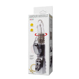 BAILE - ROTATEUR TRANSPARENT MISSILE AMOUR 26.5 CM