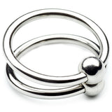 METAL HARD - ANNEAU DOUBLE ACIER METAL DUR 30MM