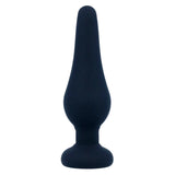 INTENSE - PLUG ANAL PIPO S SILICONE NOIR 9,8 CM