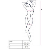 PASSION - FEMME BS024 BODYSTOCKING NOIR TAILLE UNIQUE