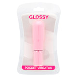 GLOSSY - VIBRATEUR DE POCHE ROSE