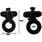 BAILE - ANNEAU DOUX AVEC STIMULATEUR CLITORIS DOLPHIN
