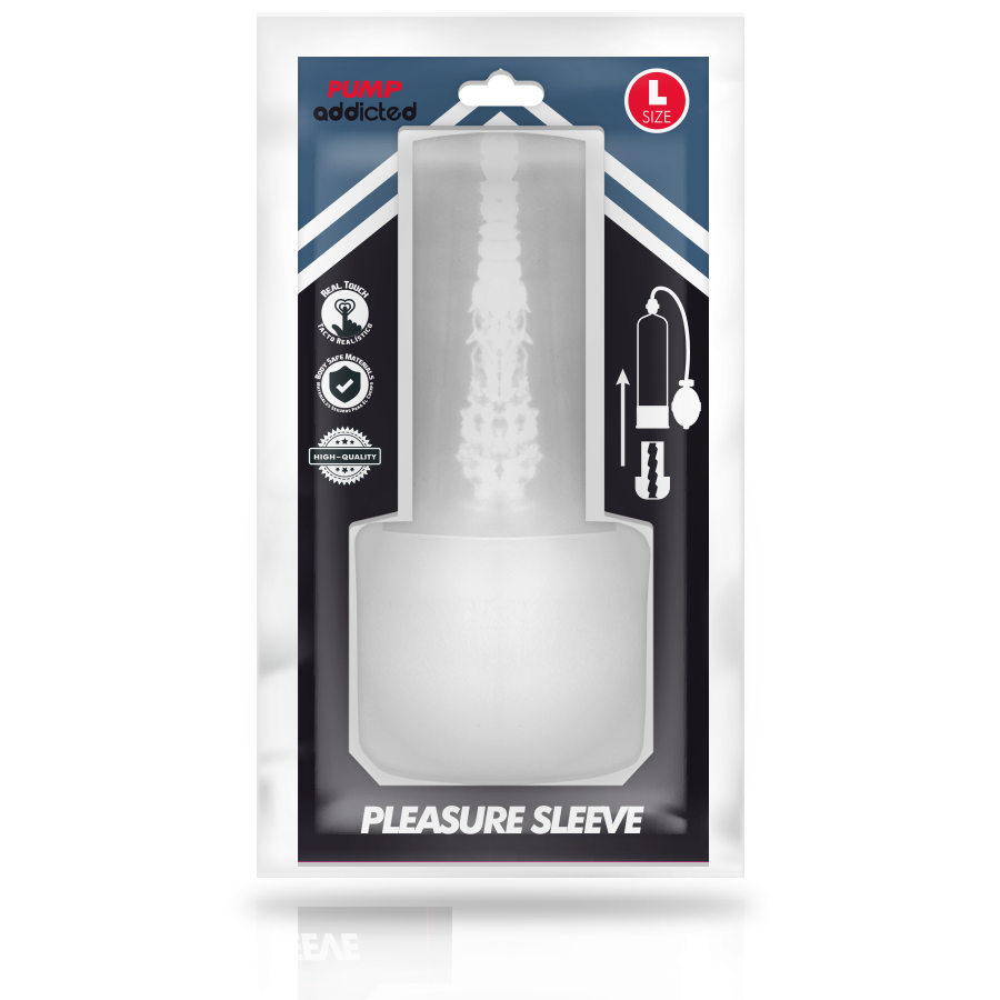 PUMP ADDICTED - MANCHON DE PLAISIR MASTUBEUR TAILLE L