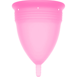 STERCUP - COUPE MENSTRUELLE EN SILICONE FDA ROSE - TAILLE L