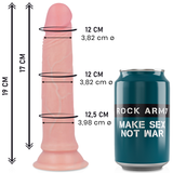 ROCKARMY - LIQUIDE SILICONE PREMIUM AVENGER REALISTIC 19 CM -O- 3.98 CM