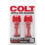 CALEXOTICS - VENTOUSES À TÉTINES COLT RED