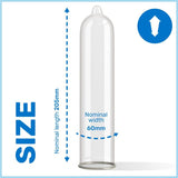 PASANTE - PRÉSERVATIFS KING SIZE 3 UNITÉS