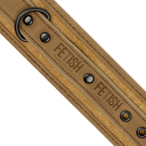 FETISH SUBMISSIVE ORIGEN - MENOTTES DE CHEVILLE EN CUIR VÉGÉTALIEN AVEC DOUBLURE EN NÉOPRÈNE