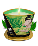 SHUNGA BOUGIE DE MASSAGE THÉ VERT EXOTIQUE