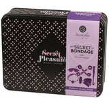 COFFRET SECRET BONDAGE 8 PIÈCES VIOLET / NOIR