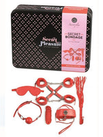 SECRET PLAY BONDAGE 8 PIECES EN ROUGE