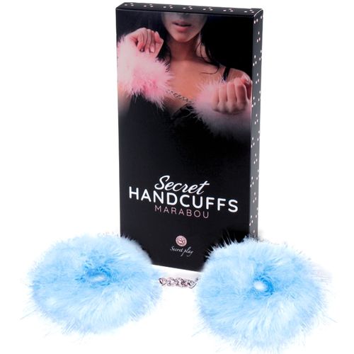 SECRET PLAY MENOTTE MARABOU BLUE WIVES