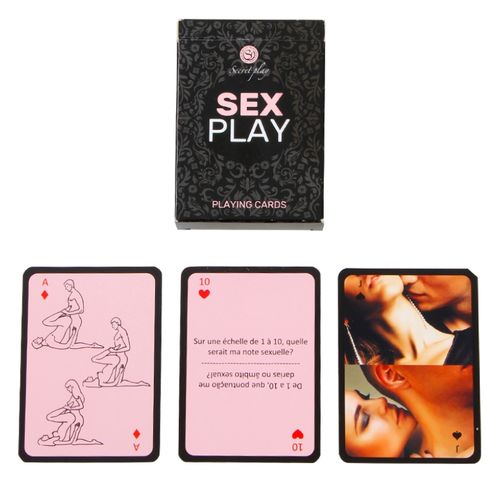 CARTES À JOUER - SEX PLAY - ANGLAIS / FRANÇAIS